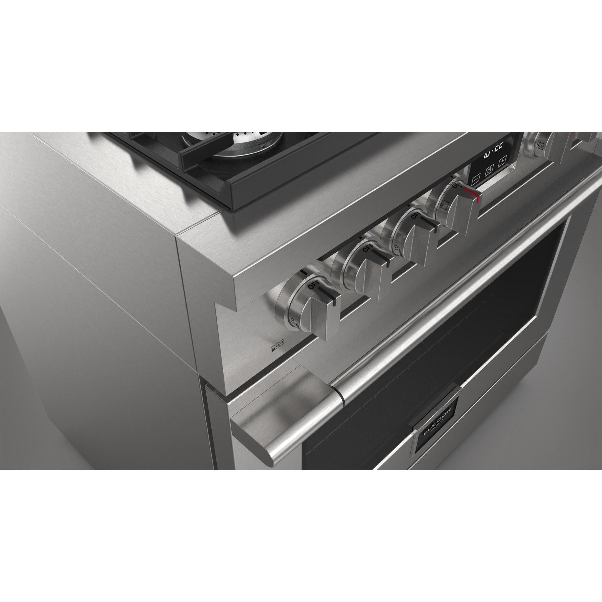 Fulgor Milano 36-inch Freestanding Gas Range with True European Convection Technology F4PGR366S2