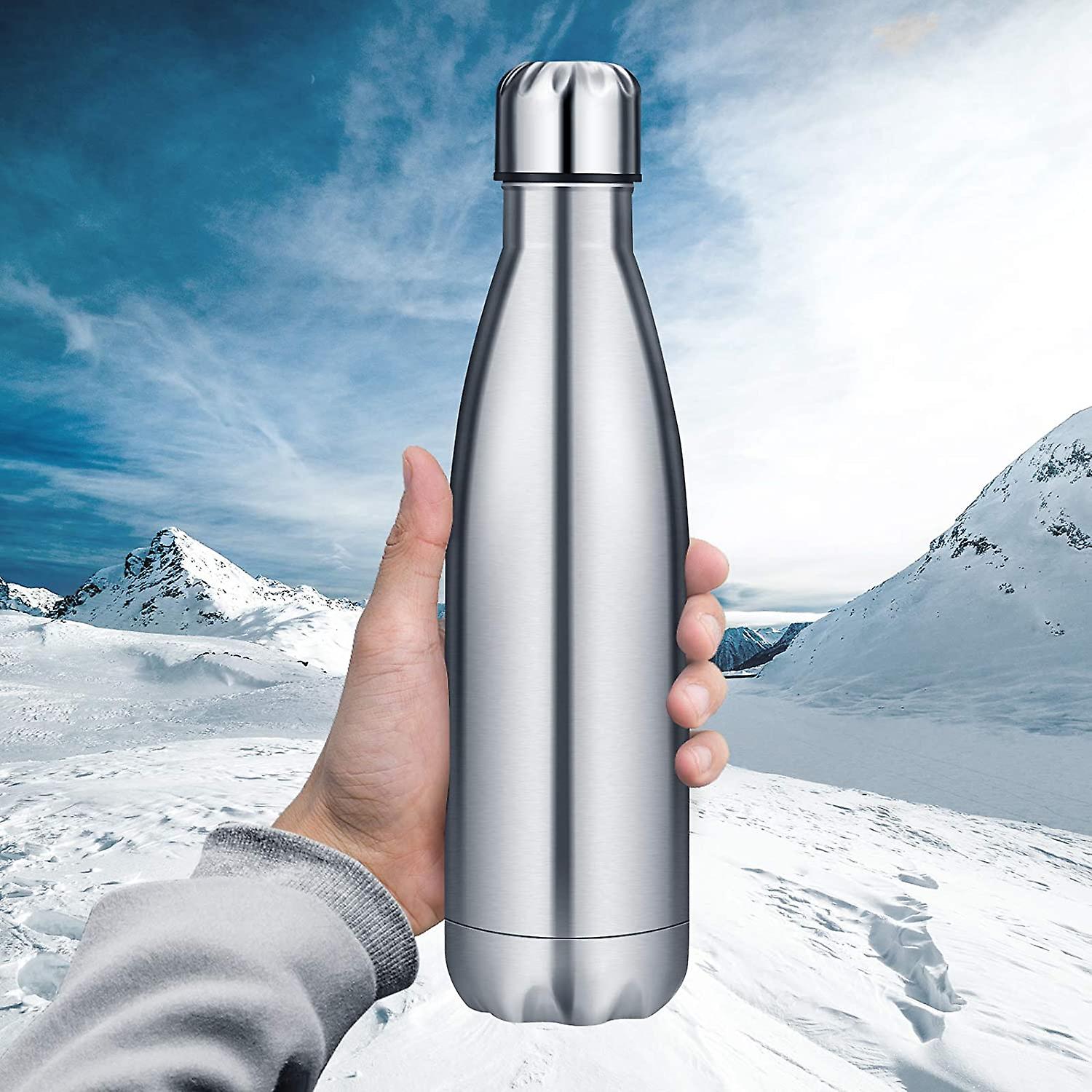 Edelstahl Thermosflasche Isolierflasche Kalt Hei Trink Gym Flasche Thermoskanne