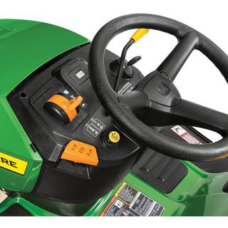 John Deere S100 42 in. 17.5 HP Gas Hydrostatic Riding Lawn Tractor BG21271