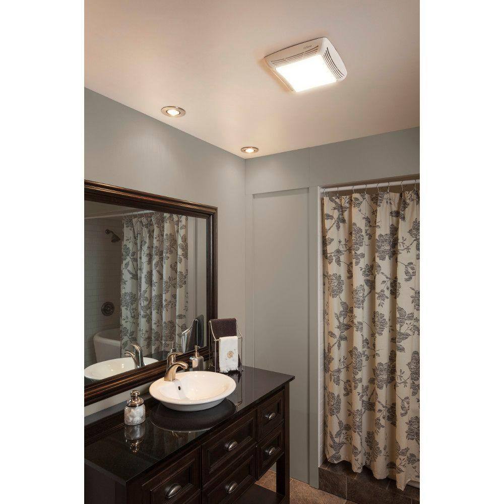 Broan-NuTone 50 CFM Ceiling Bathroom Exhaust Fan with Light 763N