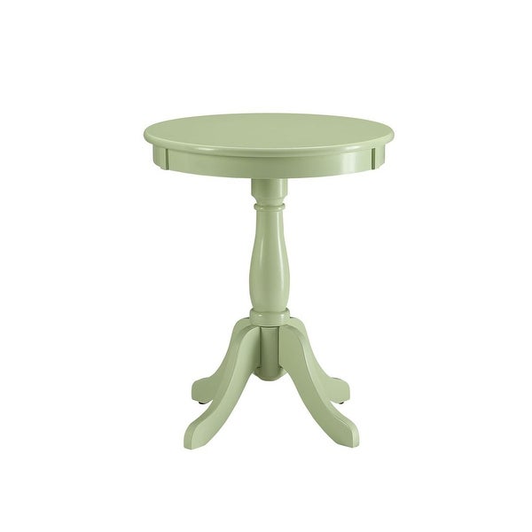 Modern Style Wooden Round Side Table， End Table