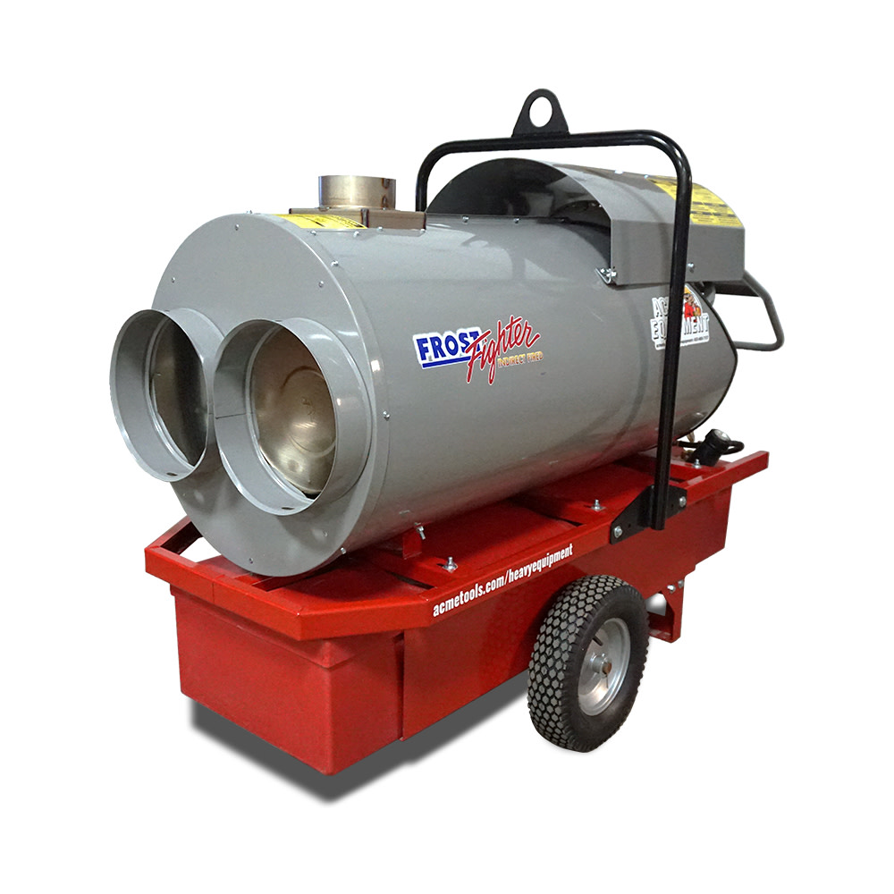 Indirect Fired 420k BTU Portable Heater System (Oil/Diesel) ;