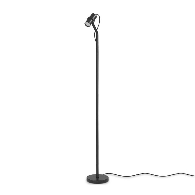 Mrdk By Globe Series 01 Led Floor Lamp With Matte Black Shade includes Led Light Bulb Globe Electric