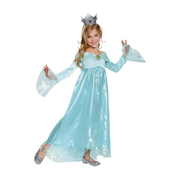 Disguise Kids Deluxe Mario Bros Rosalina Costume