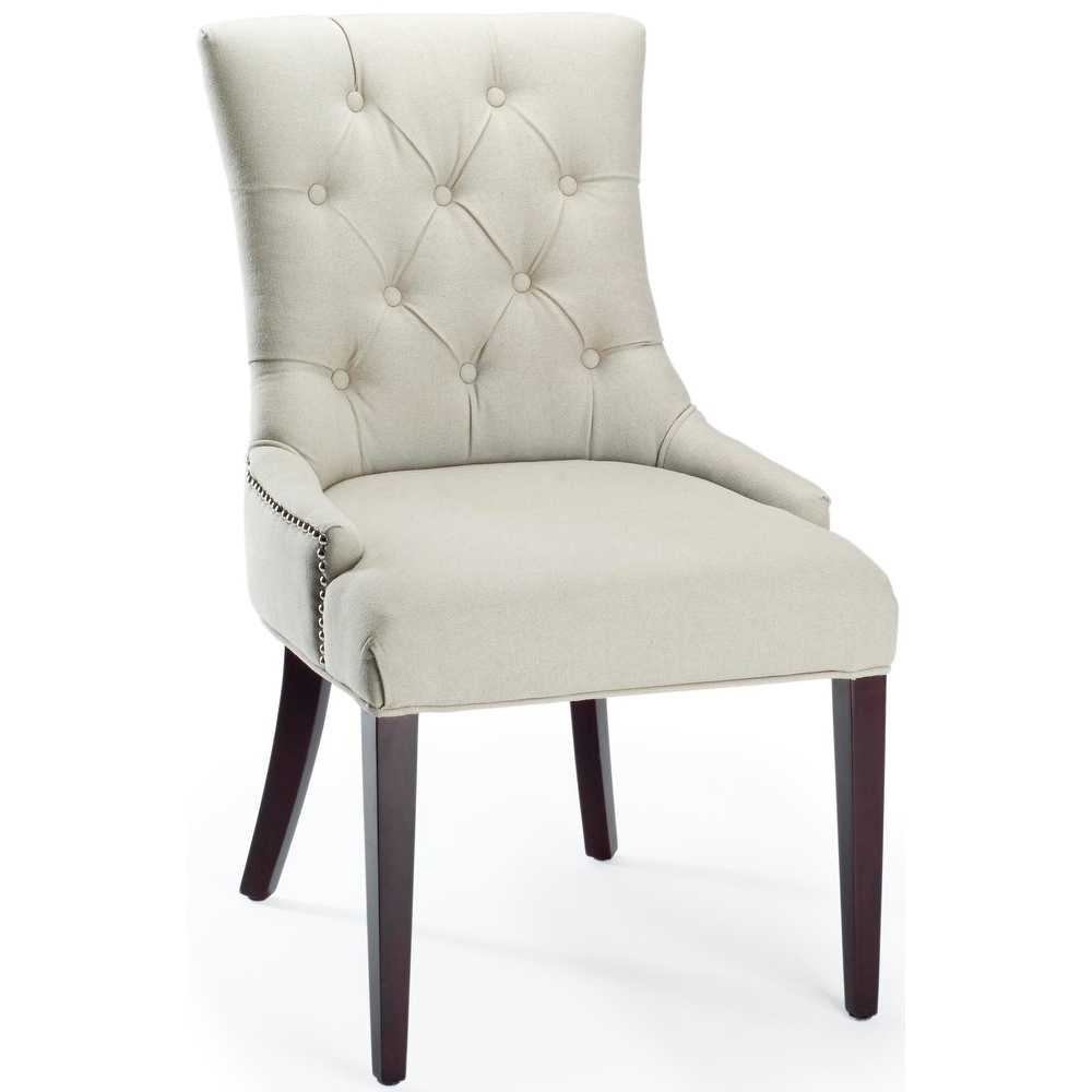 SAFAVIEH Dining Nimes Putty Grey Dining Chair   22\