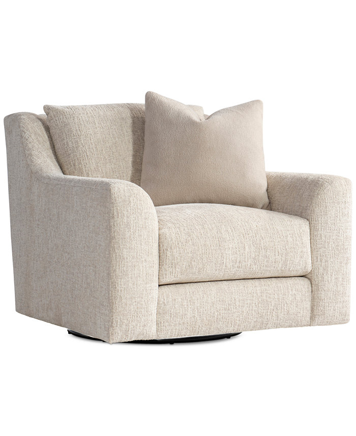 Furniture Gabi 36 Fabric Swivel Chair