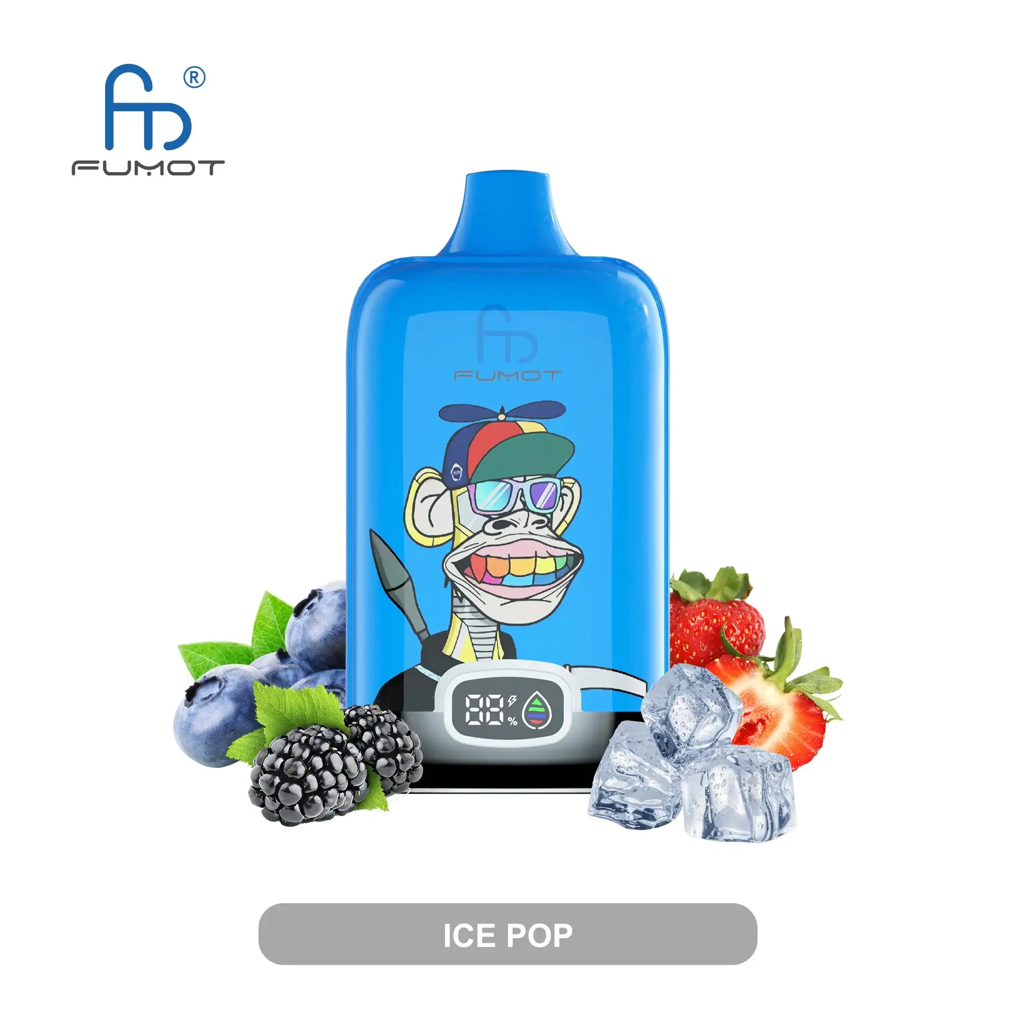 Fumot Tornado Digital Box 12000 Puffs - Ice Pop