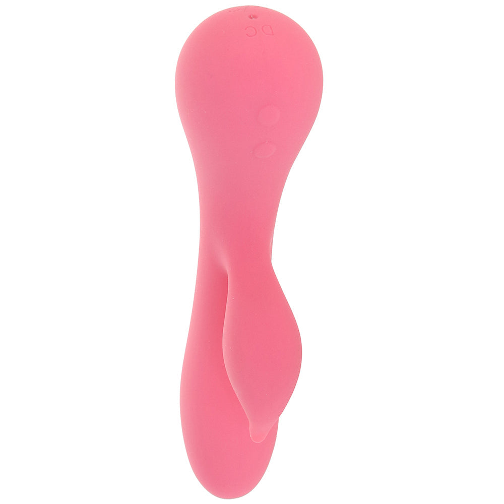 Glo Rabbit Silicone Heating Vibe in Pink