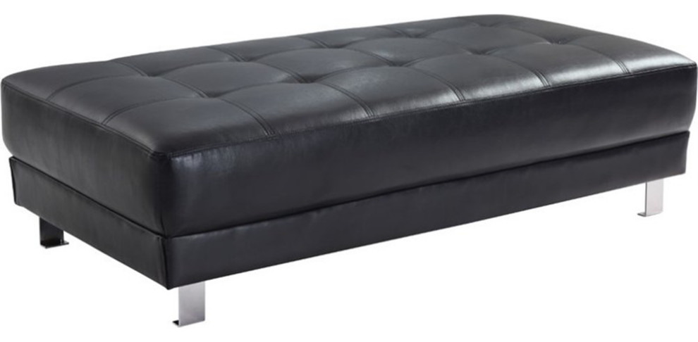 Milan Ottoman   Contemporary   Footstools And Ottomans   by Homesquare  Houzz