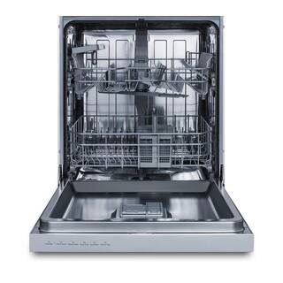 Summit Appliance 24 in. Front Control Dishwasher in Stainless Steel ADA Compliant DW2435SSADA2