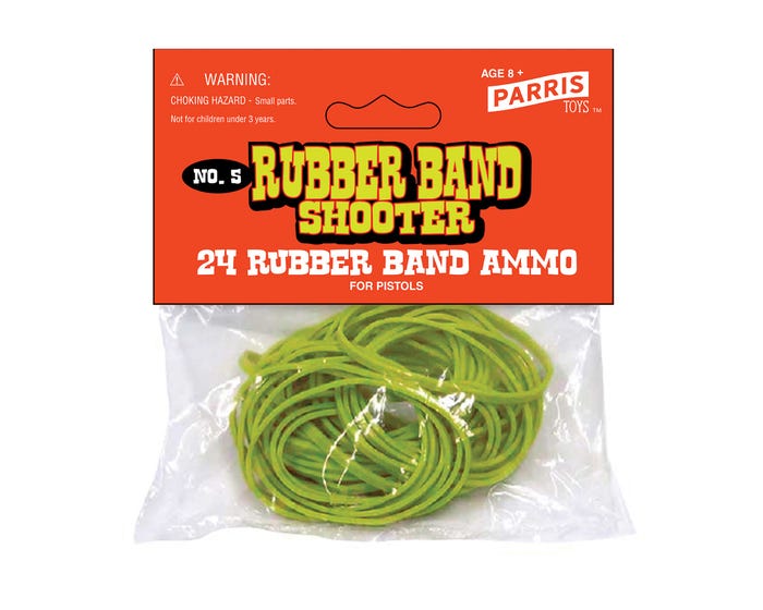 Parris Toys Rubber Bands for Toy Pistols - #5