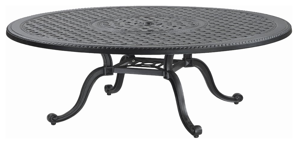 Grand Terrace 54 quotRound Chat Table   Traditional   Coffee Tables   by Gensun  Houzz