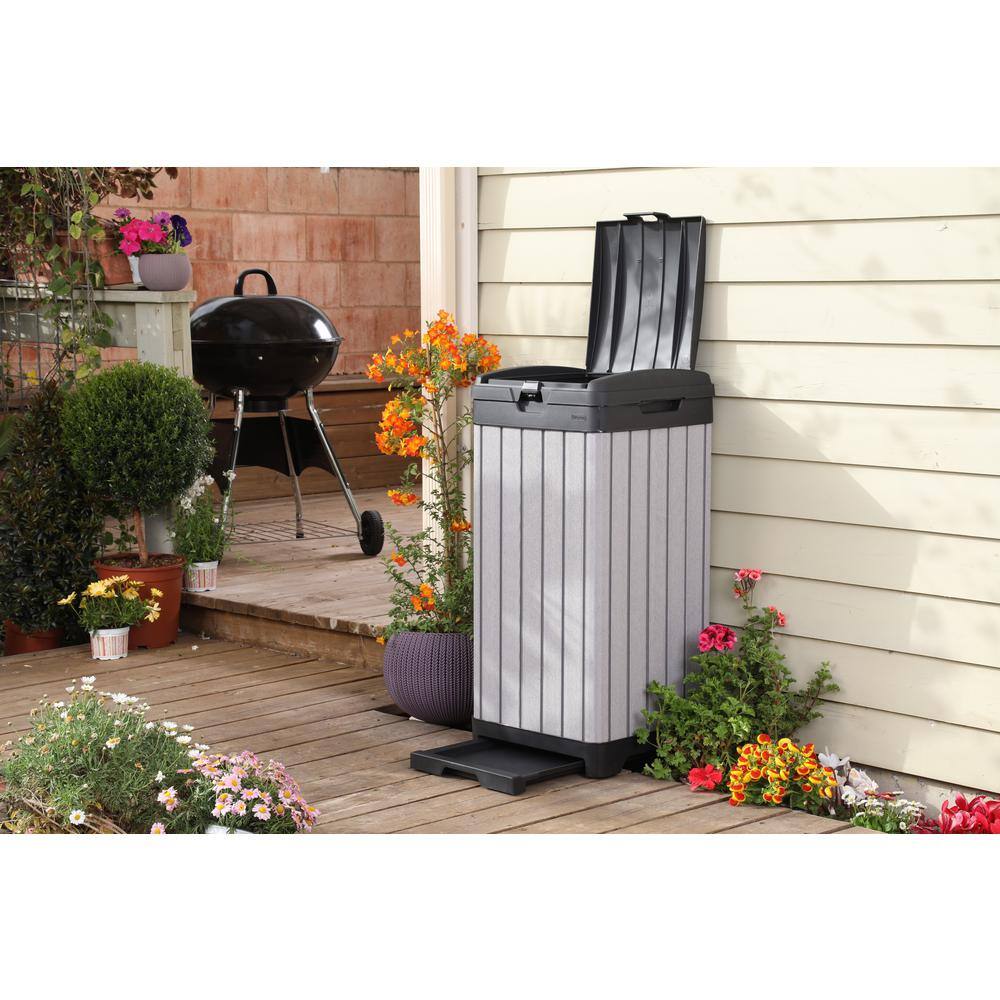 Keter Rockford Outdoor Waste Bin 237924