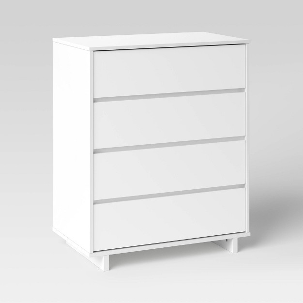 Modern 4 Drawer Dresser