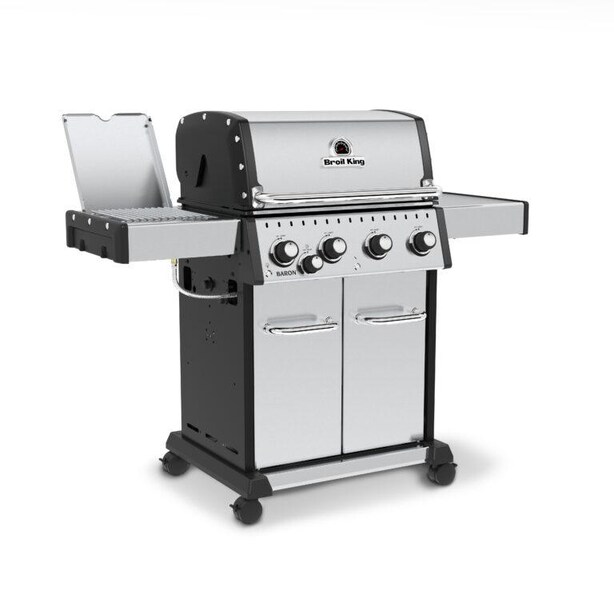 Broil King Baron S 440 PRO IR 4-Burner Propane Gas Grill With Sear Station