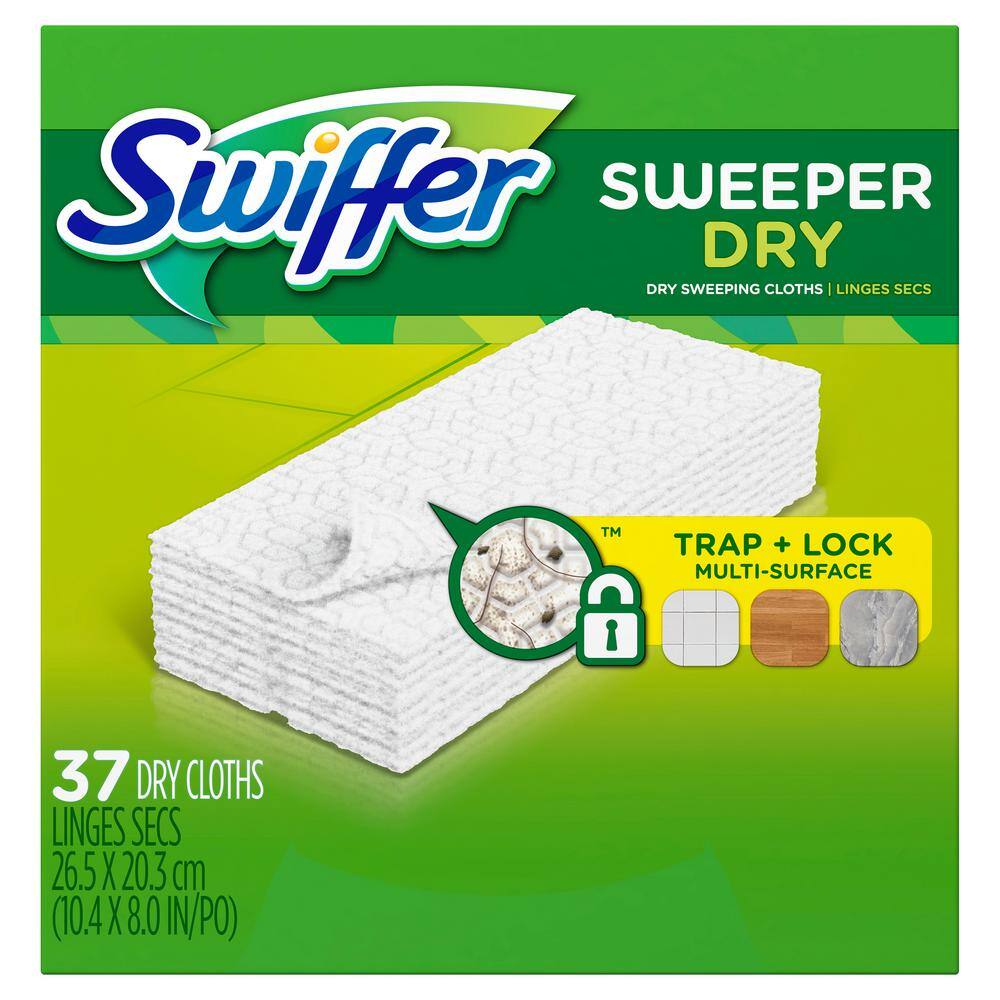 Swiffer Sweeper Dry Cloth Refills Unscented (37-Count) 003700082822