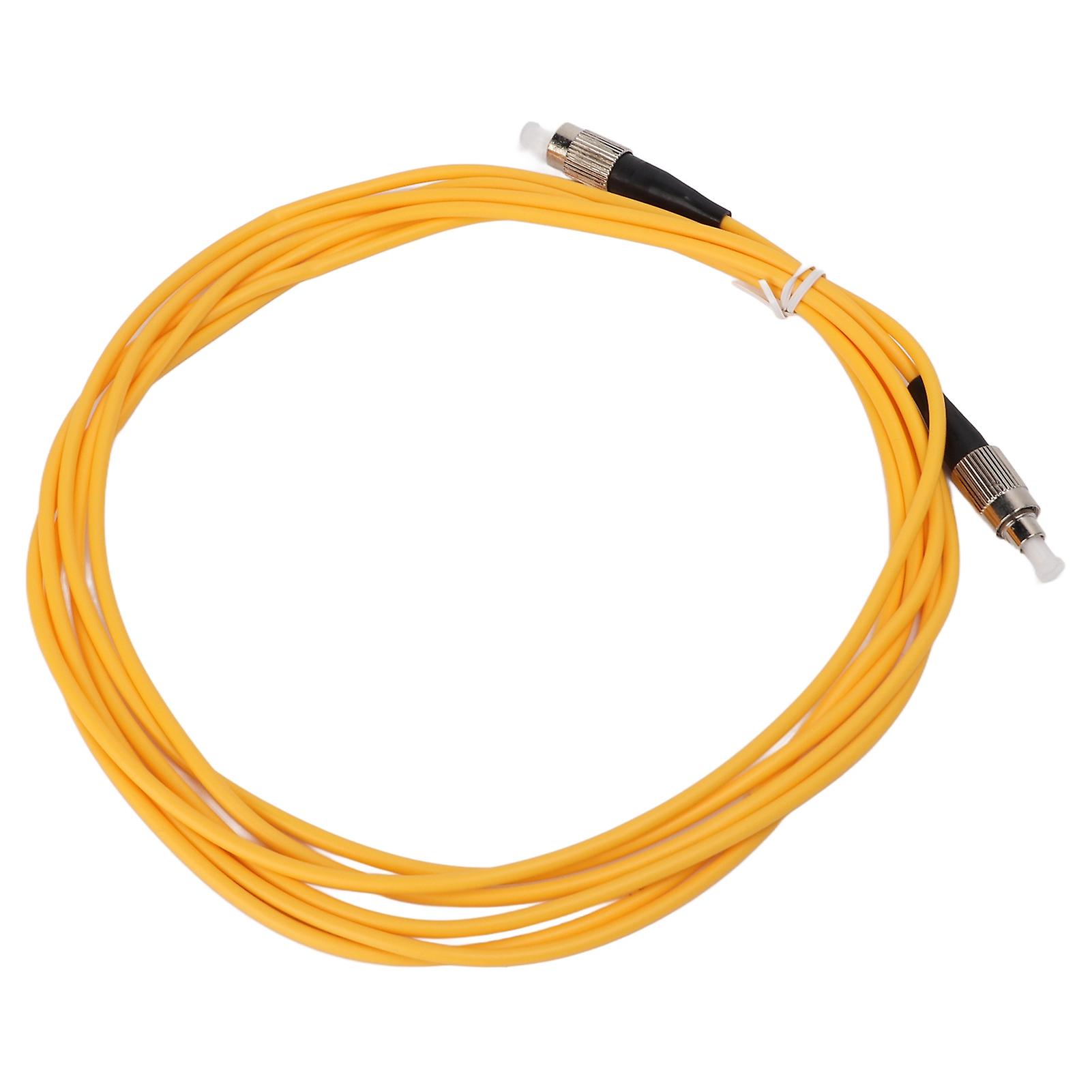 Fiber Optic Patch Cord Low Loss Good Interchangeability Excellent Performance Single Mode Fiber Jumper For Communication