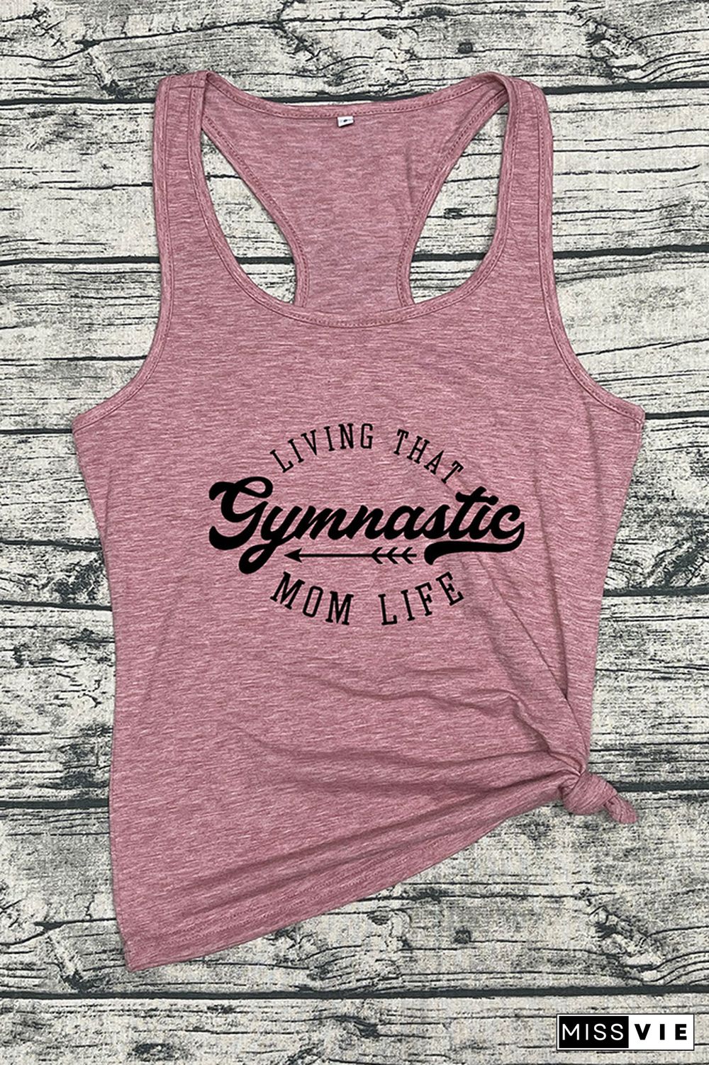 Gymnastics Mom Graphic Tank Top