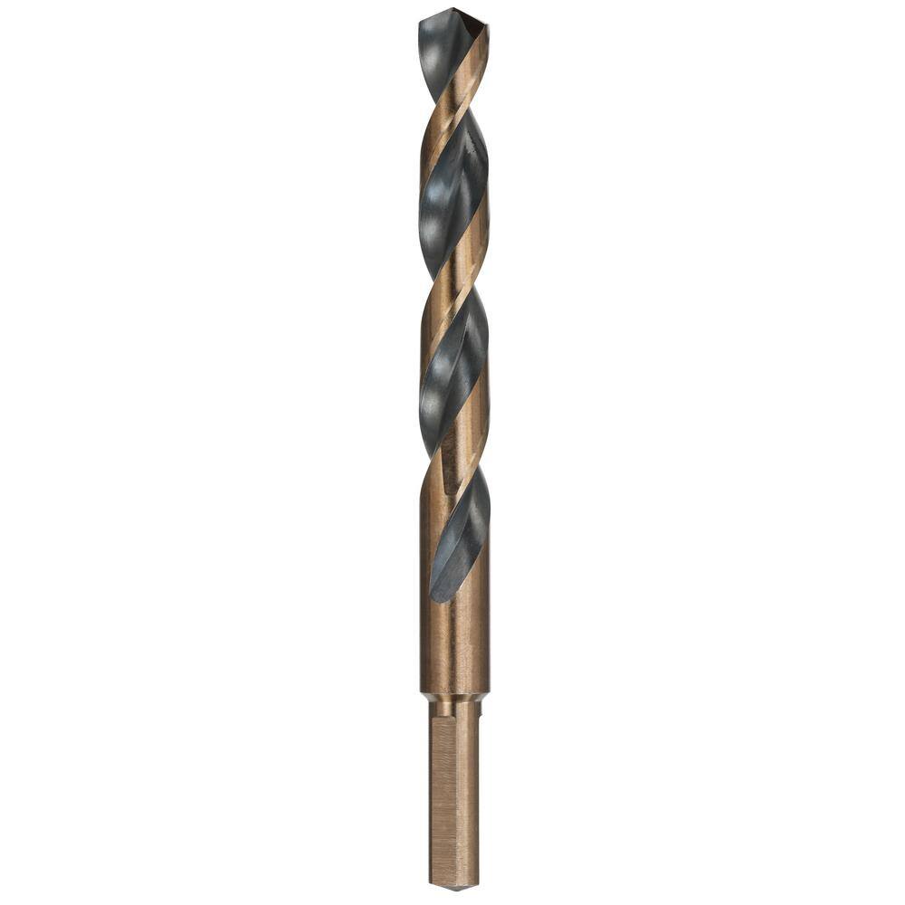 DW 12 in. Black and Gold Split Point Twist Drill Bit DW1132  G