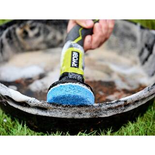 RYOBI 3.5 in. 3-Piece Scour Pad Scrubbing Kit for RYOBI P4400 Scrubber Tool A95SPK3