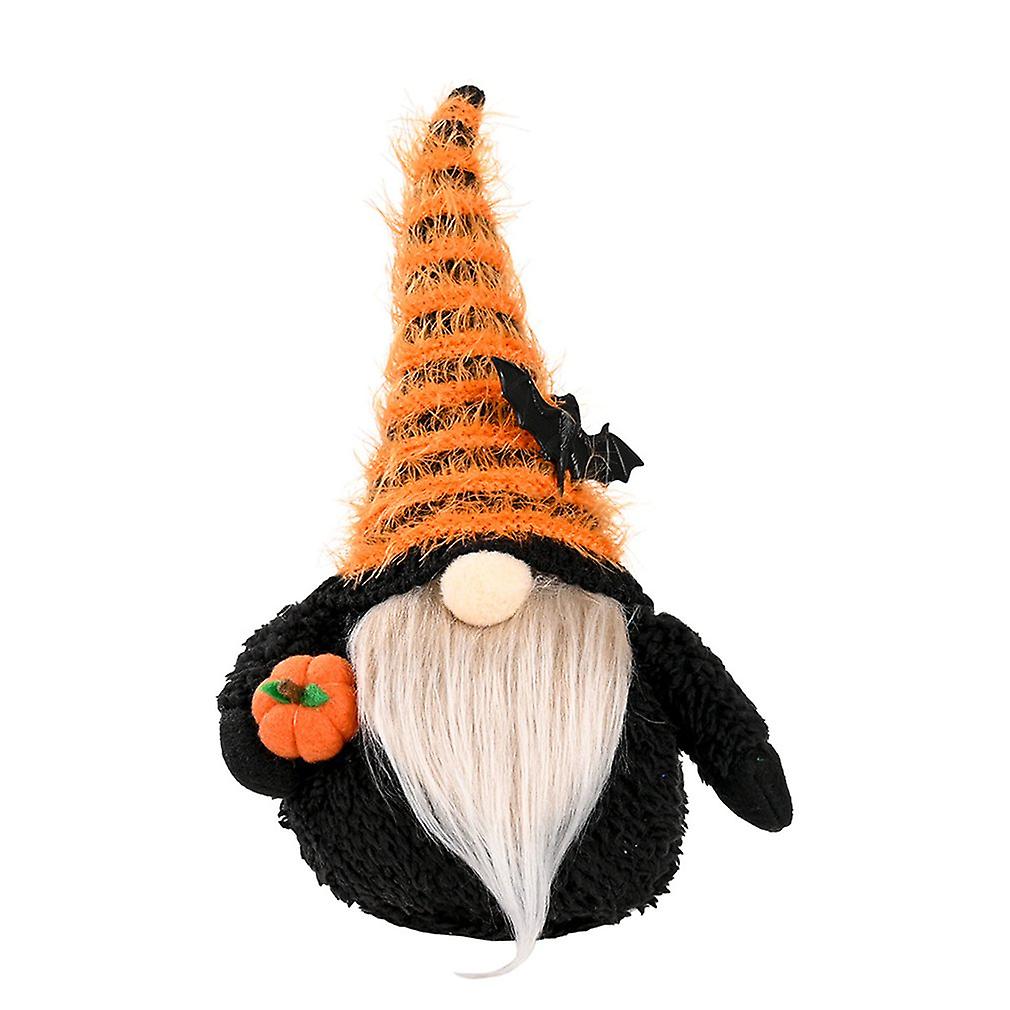 Halloween Gnomes Plush Decor Handproduced Tomte Swedish Gnome Nisse Scandinavian Elf Ornaments Witch Spider Plush Toy Gifts