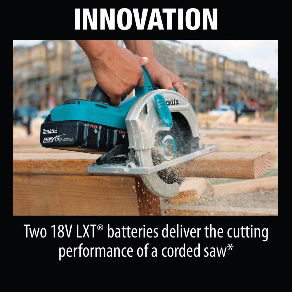 18V X2 LXT Lithium-Ion (36V) Cordless 7-1/4 In. Circular Saw Kit (5.0Ah) ;