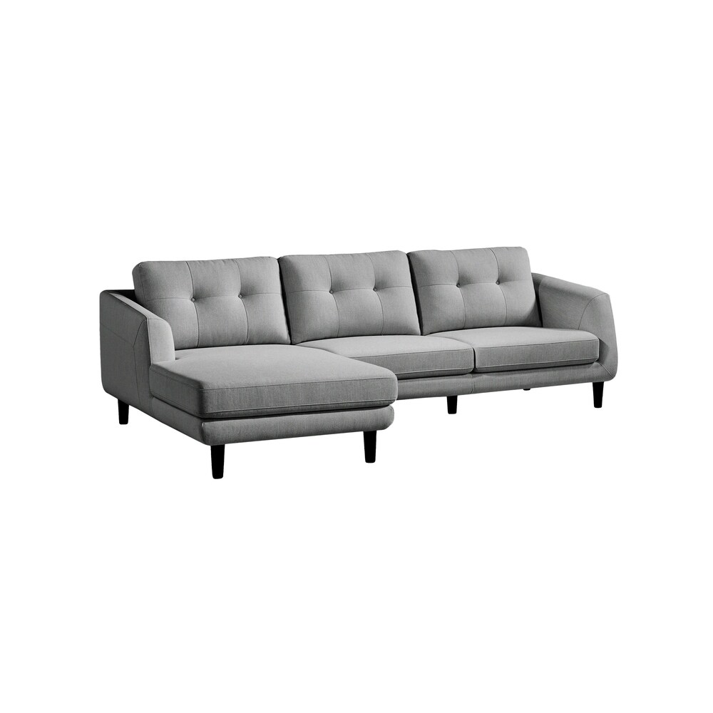 Aurelle Home Ragnar Mid Century Modern Sectional Sofa