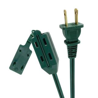 HDX 6 ft. 162-Gauge Green Cube Tap Extension Cord EXG-1626