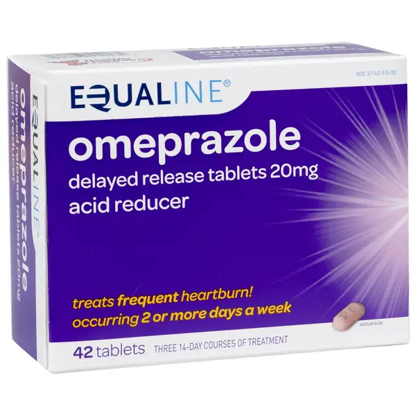 Equaline Omeprazole Antacid Tablets