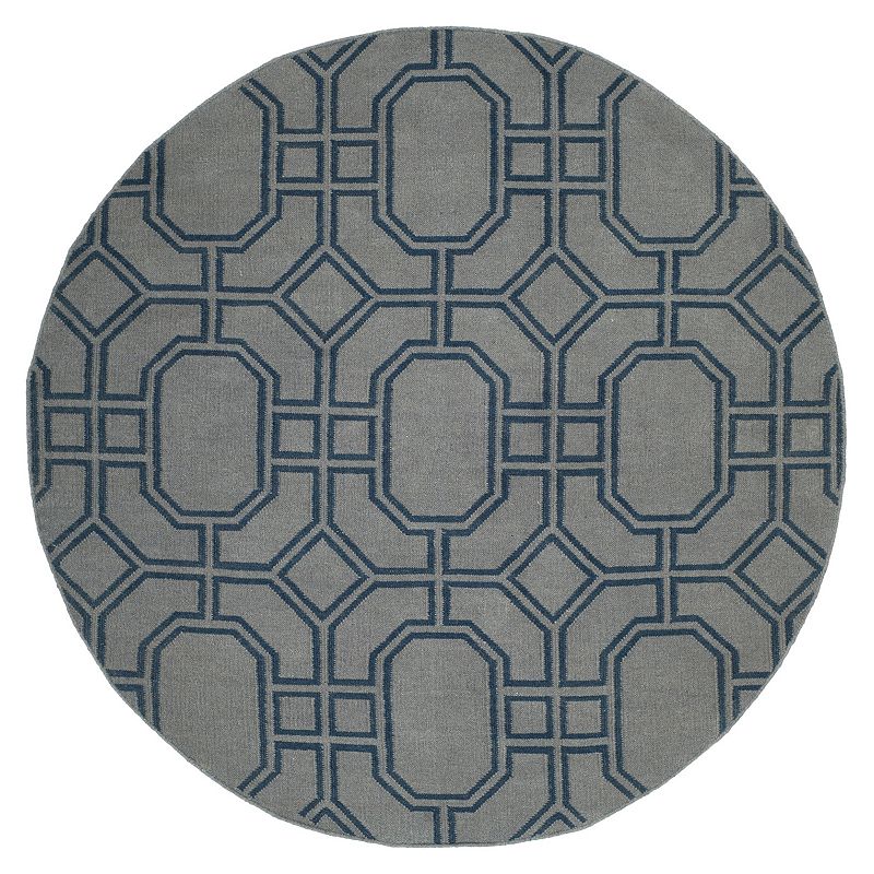 Safavieh Dhurries Interlock Handwoven Flatweave Wool Rug