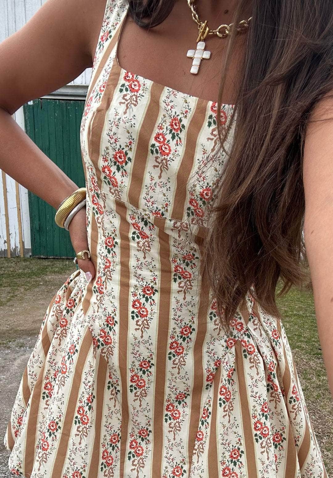 Southern Bloom Mini Dress