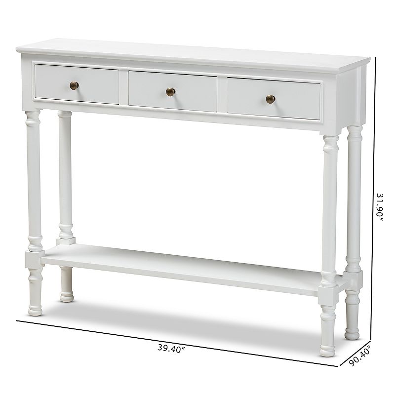 Baxton Studio Calvin Console Table