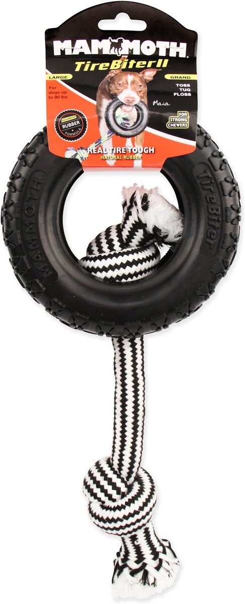 Mammoth Tirebiter II Rope Dog Toy