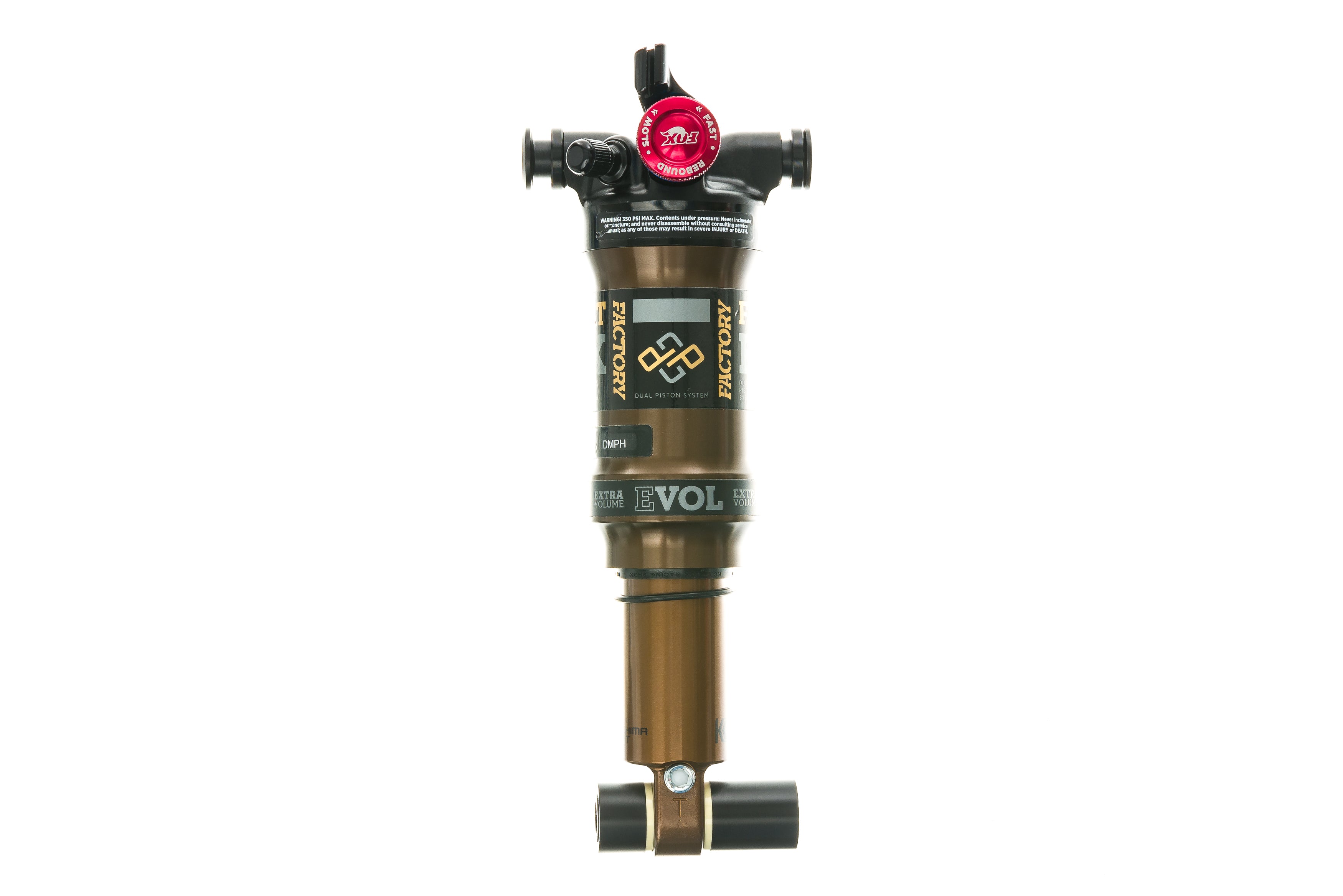 2019 Factory Series Float Trunnion EVOL Rear Air Shock 165 x 45mm w/ Remote Up