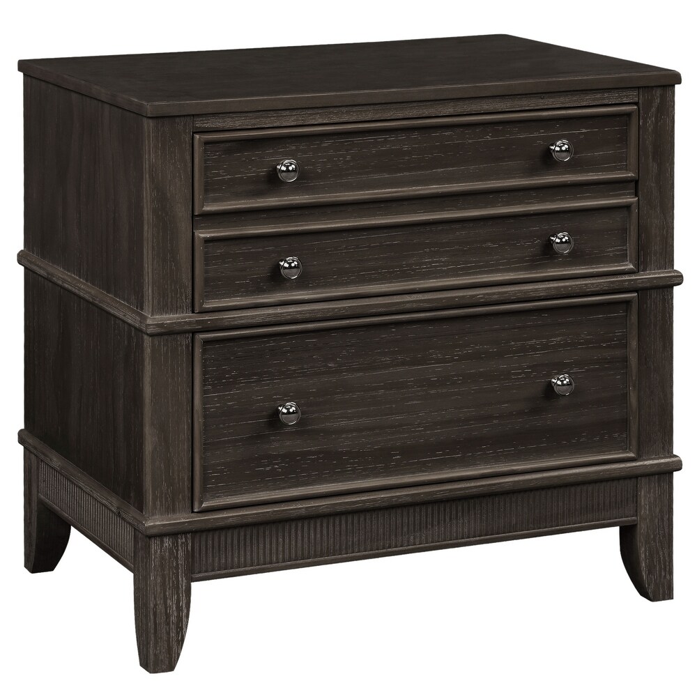 3 Drawer Nightstand