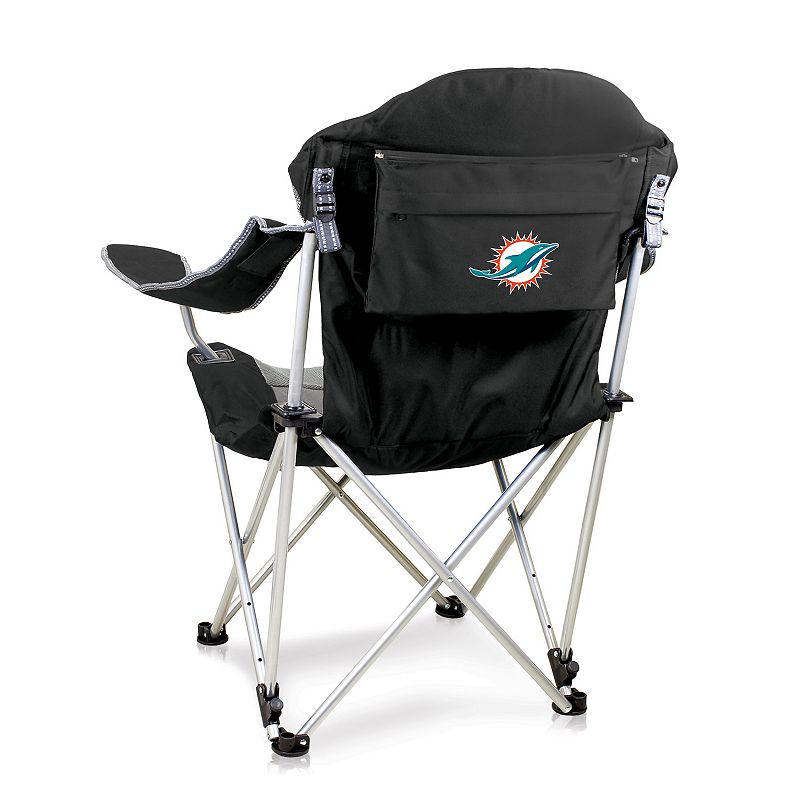 NFL Miami Dolphins Reclining Camping Chair