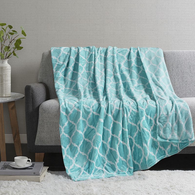 Madison Park Ogee Oversized Throw Blanket