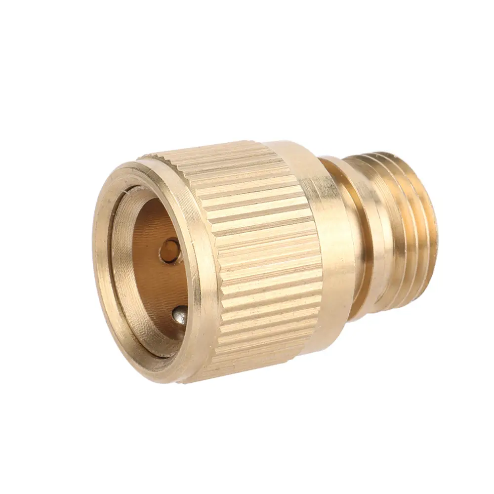 1/2 inch Male Thread Faucet Joints Brass Quick Connector Garden Hose Water Tap Adapter