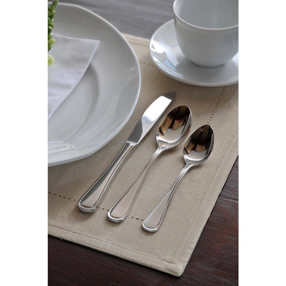 Oneida New Rim II 180 Stainless Steel Round Bowl Soup Spoons (Set of 12) B914SRBF