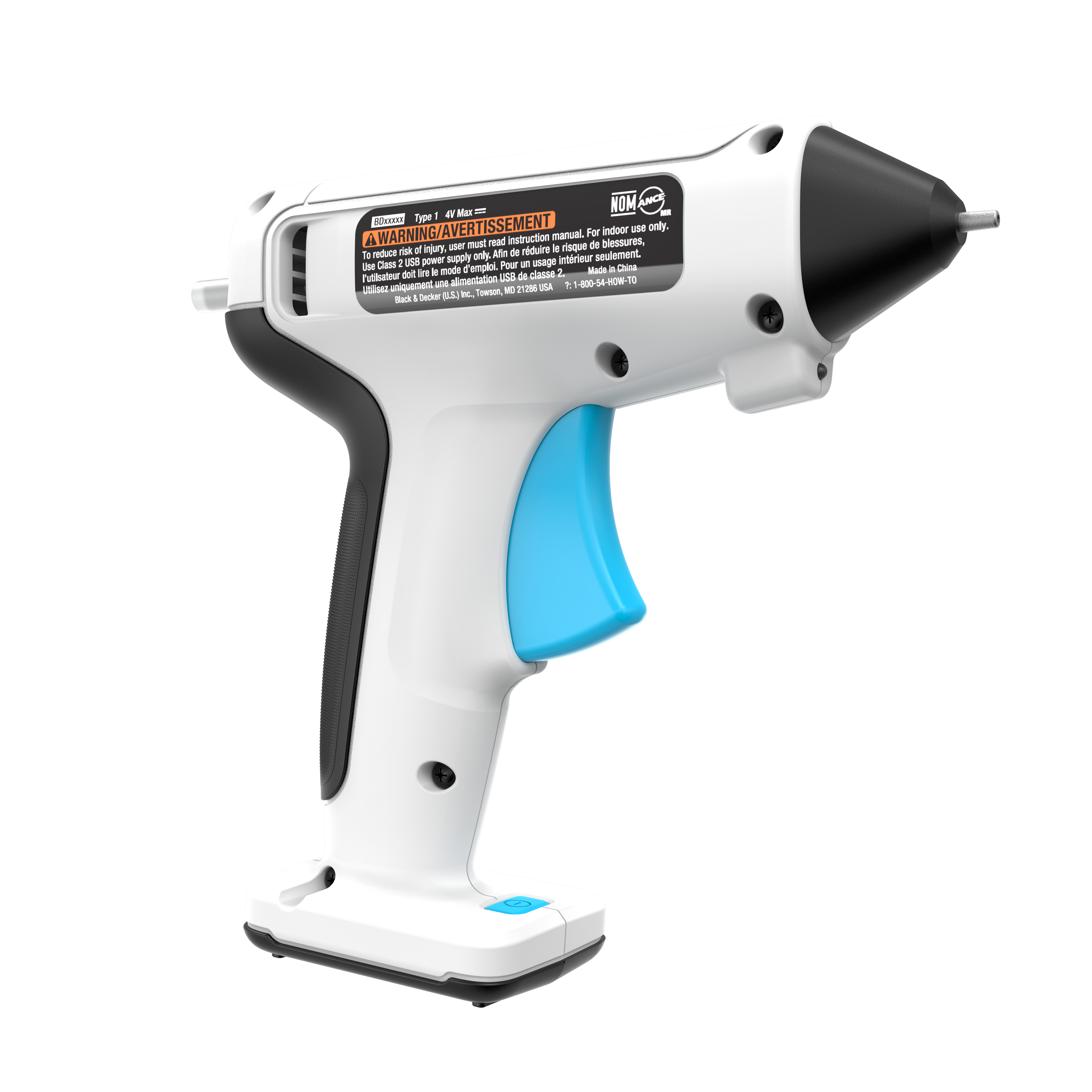 4V MAX* Cordless Glue Gun, USB Rechargeable