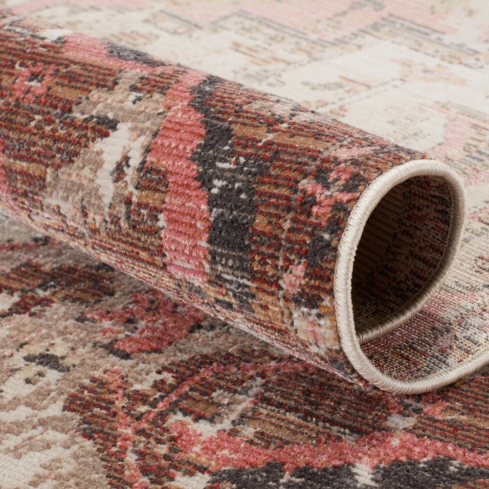 Diem Indoor/ Outdoor Medallion Area Rug