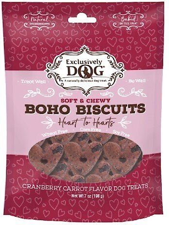 Exclusively Dog Harvest Blends， Cranberry N' Carrot Flavored Dog Treats