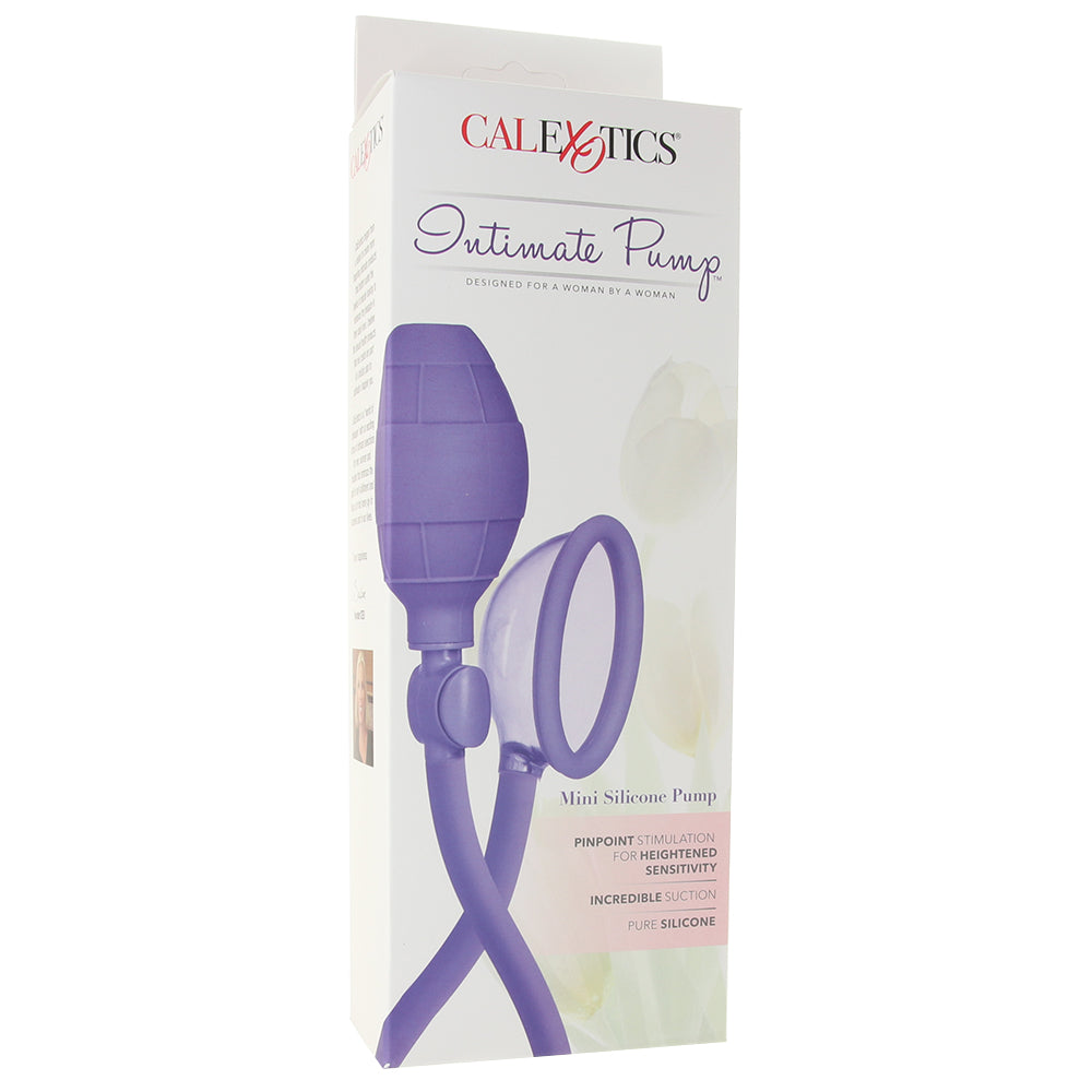 Mini Silicone Clitoral Pump in Purple