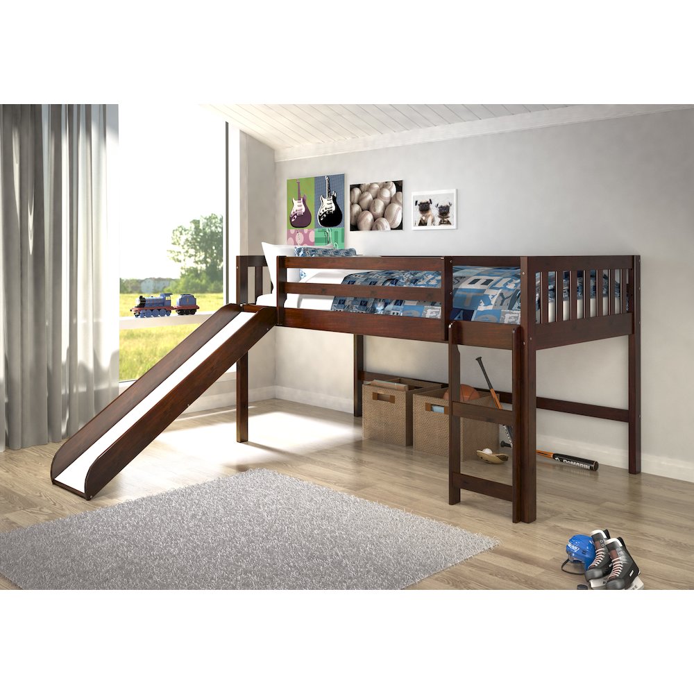 Belen Kox Twin Mission Low Loft-With Slide