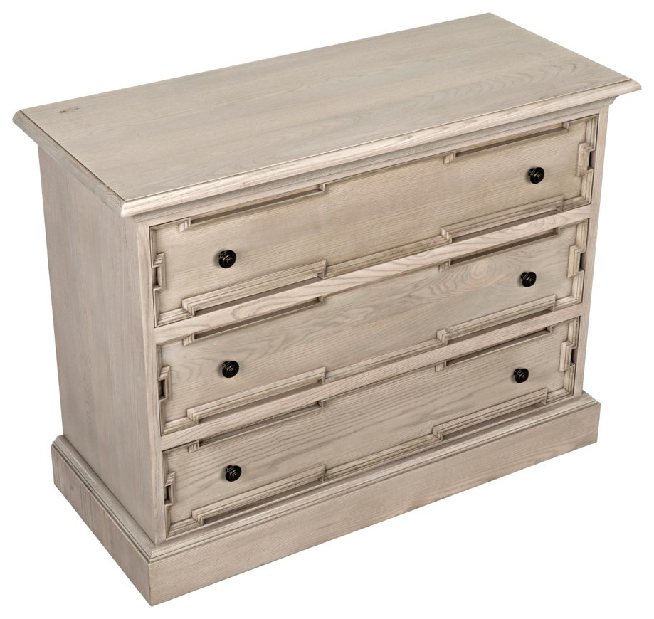 Noir Furniture  Adora Chest  Vintage Gray   Transitional   Accent Chests And Cabinets   by GreatFurnitureDeal  Houzz