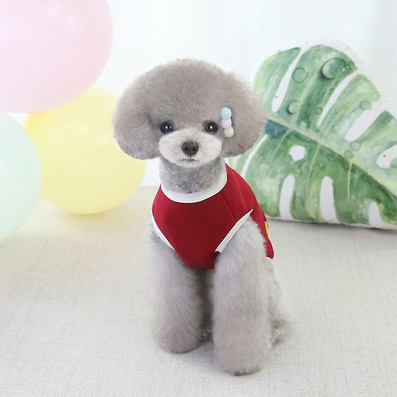 Classical design autumn dog clothes