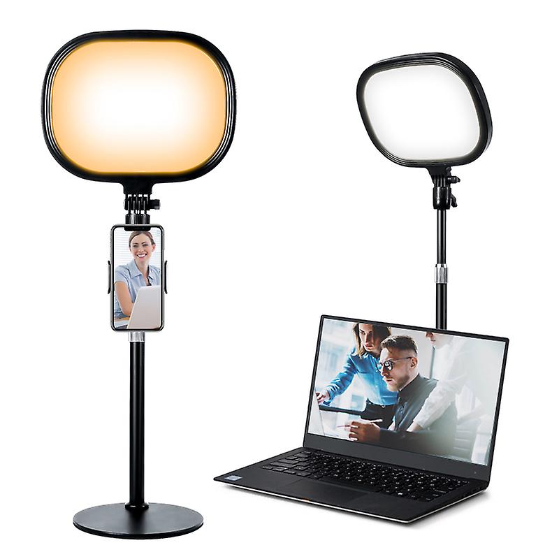 Desktop Led Panel Light Youtube Live Key Light Air Dimmable Photography Studio Lamp Extend Tripod Light Stand