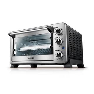 Toshiba 6-Slice Convection Stainless Steel Toaster Oven MC25CEY-SS