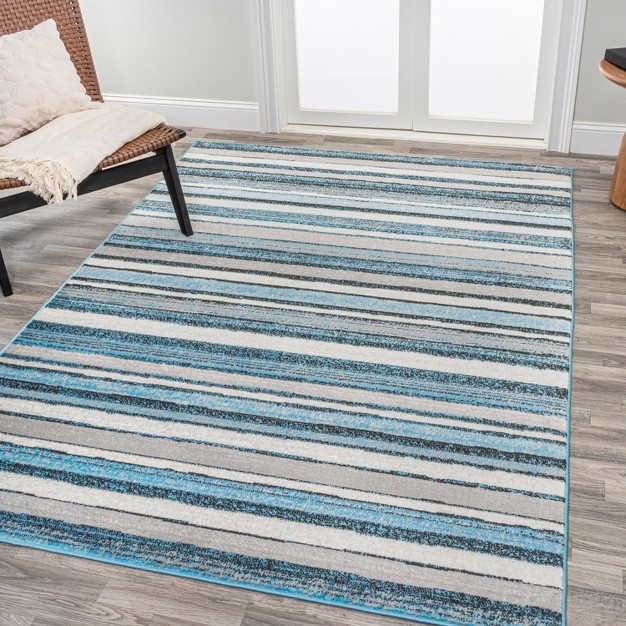 Magnolia Beach Strie x27 Striped Area Rug Jonathan Y