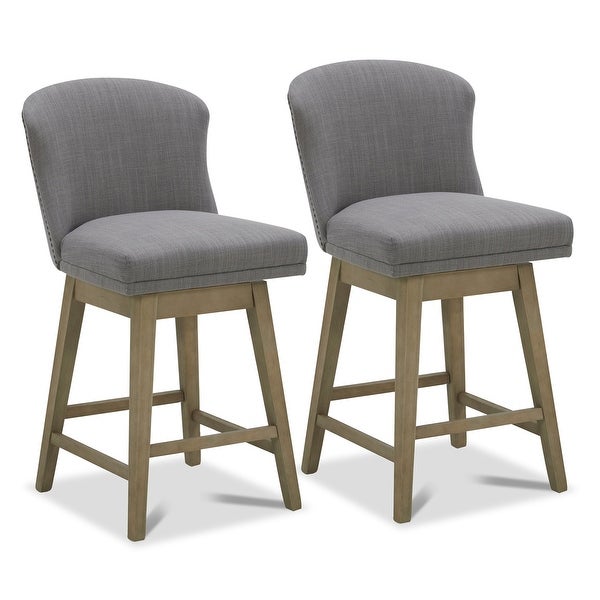 Mia Swivel Counter Stool Set of 2